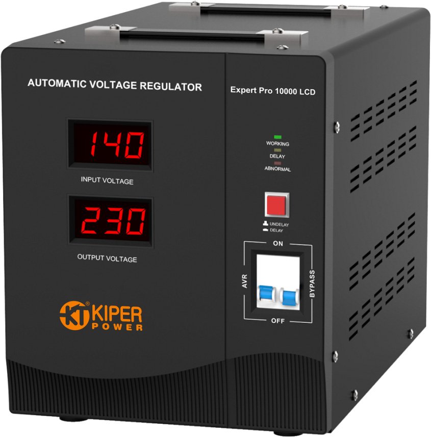 

Стабилизатор напряжения Kiper Power Expert Pro 10000 LCD