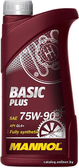 Трансмиссионное масло Mannol Basic Plus 75W-90 API GL 4+ 1л