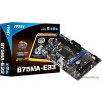 Материнская плата MSI B75MA-E33