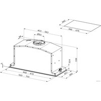 Кухонная вытяжка Faber BI-Air KL A52 305.0615.686