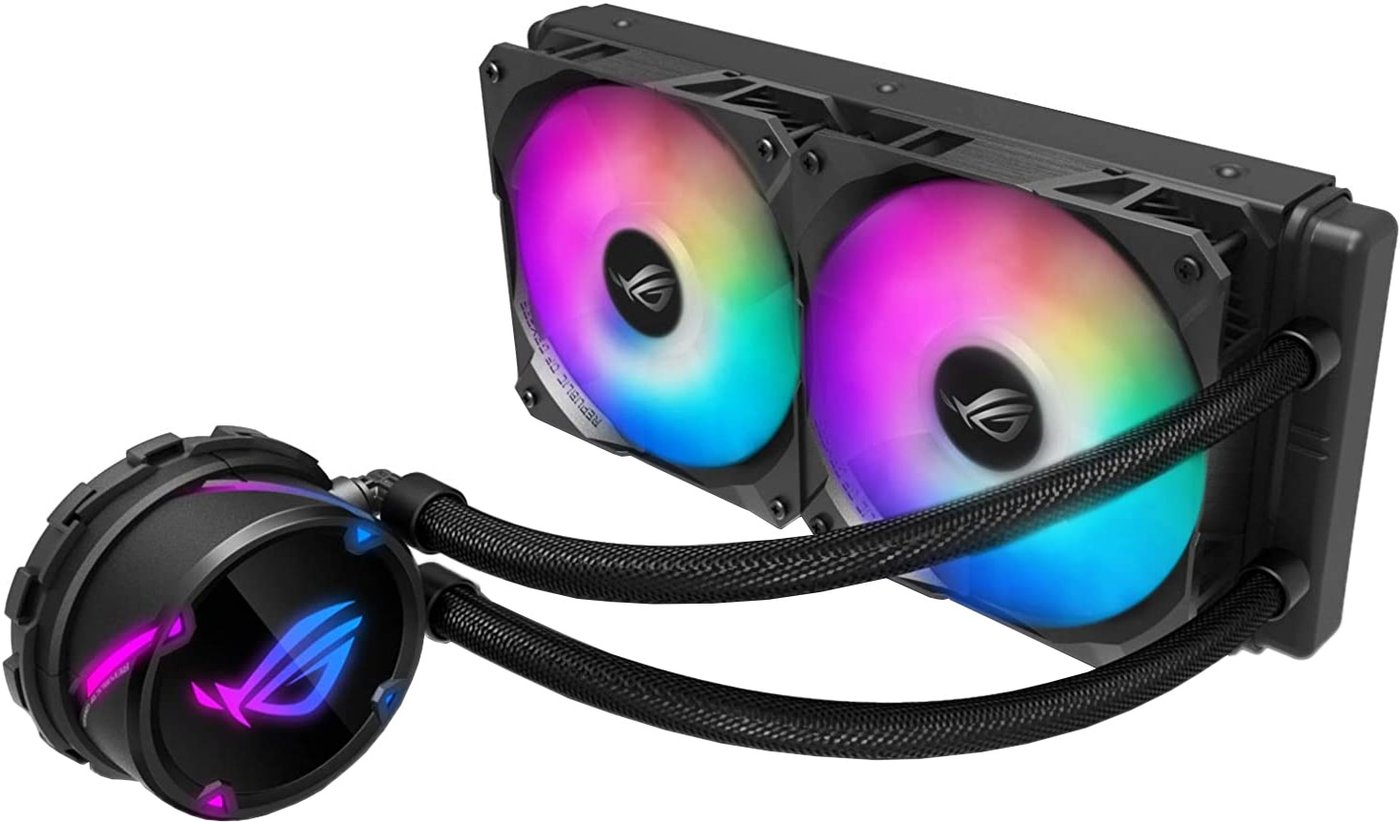 

Жидкостное охлаждение для процессора ASUS ROG Strix LC 240 RGB