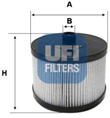 

Топливный фильтр UFI 2602200