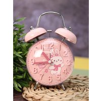 Настольные часы ILikeGift Clear wake-up with animals HL-5140-02 (pink bunny)