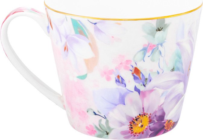 Кружка Elan Gallery Акварель New Bone China 420643 (розовый)