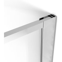 Душевая стенка Niagara NG-660-90 90x195 (хром/прозрачное стекло) в Пинске