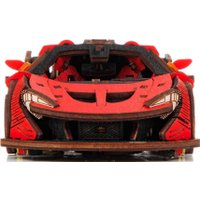 Сборная модель Eco-Wood-Art Гоночный автомобиль (красный)