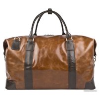 Дорожная сумка Carlo Gattini Fidenza Premium 4036-03 (коньячный/темно-коричневый)