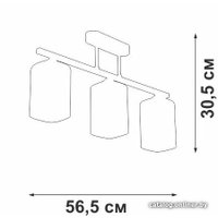 Люстра средней высоты Vitaluce V4923-1/3PL