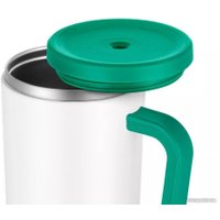 Термокружка Kitfort KT-1247 1.18л (белый/зеленый) в Борисове