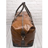 Дорожная сумка Carlo Gattini Fidenza Premium 4036-03 (коньячный/темно-коричневый)