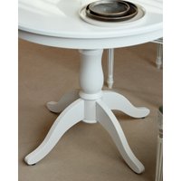 Кухонный стол Виста Вена 90x90/120 (белый)