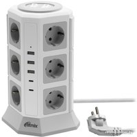 Сетевой фильтр Ritmix RM-2123C (белый)