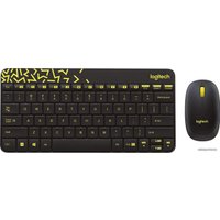 Офисный набор Logitech MK240 Nano 920-008213 (черный)