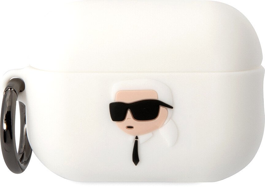 

Чехол CG Mobile Karl Lagerfeld для AirPods Pro 2 KLAP2RUNIKH (белый)