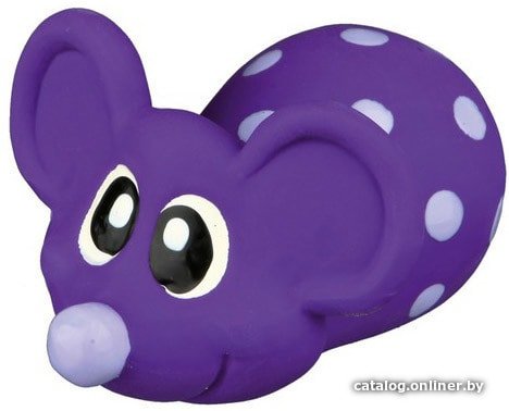 Игрушка для собак Trixie Мышь 8 см, цвет в ассортименте (35170)