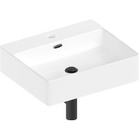 Умывальник Lauter 21478 + клапан 9229832 + сифон 21635B (черный матовый)