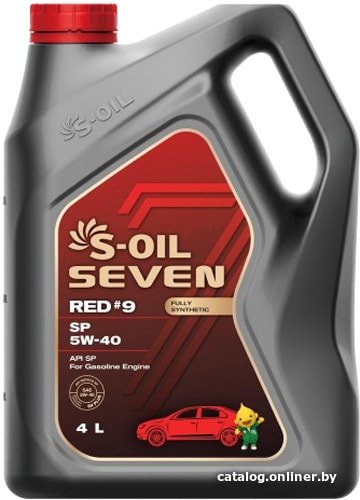 Моторное масло S-OIL SEVEN RED #9 SP 5W-40 4л