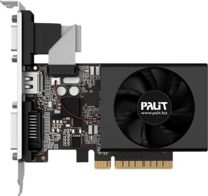 

Видеокарта Palit GeForce GT 730 2GB DDR3 (NEAT7300HD46-2080F)