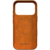 Чехол для телефона Magssory Eco-Leather Case для iPhone 17 Pro Orange CLT044or