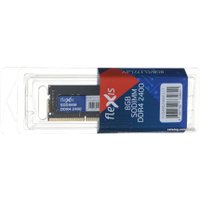 Оперативная память Flexis 8ГБ DDR4 SODIMM 2400 МГц FUS48G2400CL17