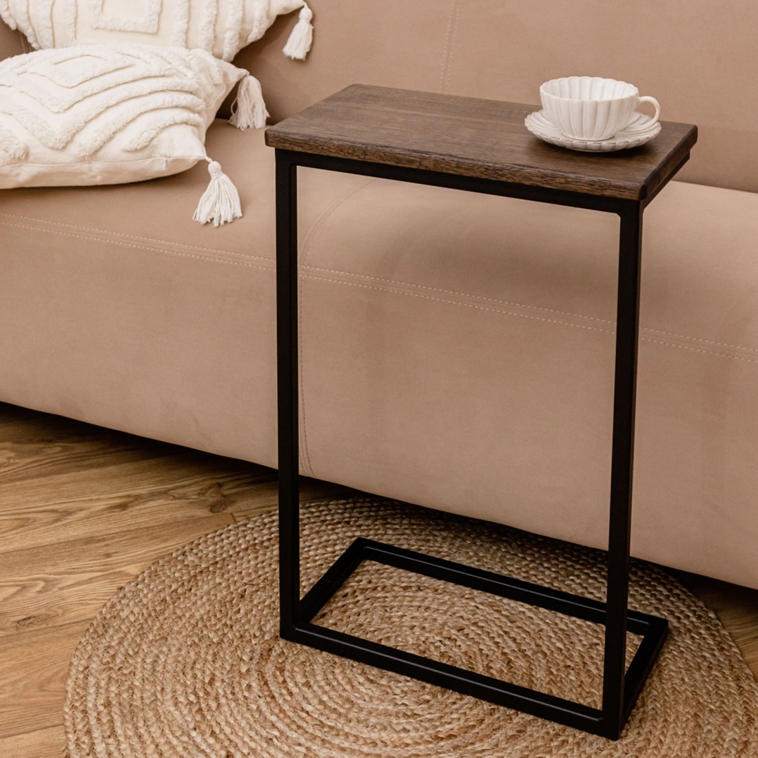 

Журнальный столик Stal-Massiv Goose DD (дуб мореный/черный)