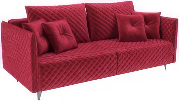 

Диван Мебель-АРС Вашингтон (бархат, красный Star Velvet 3 Gark Red)