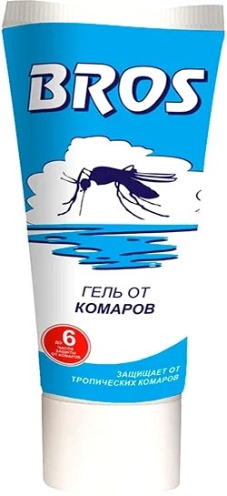 

Гель от насекомых Bros От комаров 004 (50 мл)