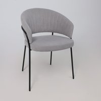 Стул Listvig Just (серый Brandy Light 22/черный)
