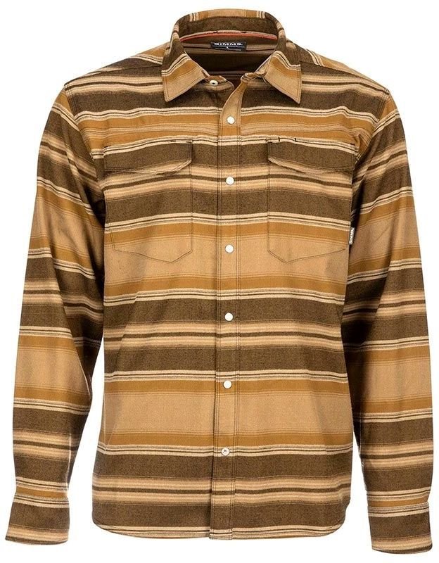 

Рубашка Simms Gallatin Flannel LS Shirt (L, коричневый)