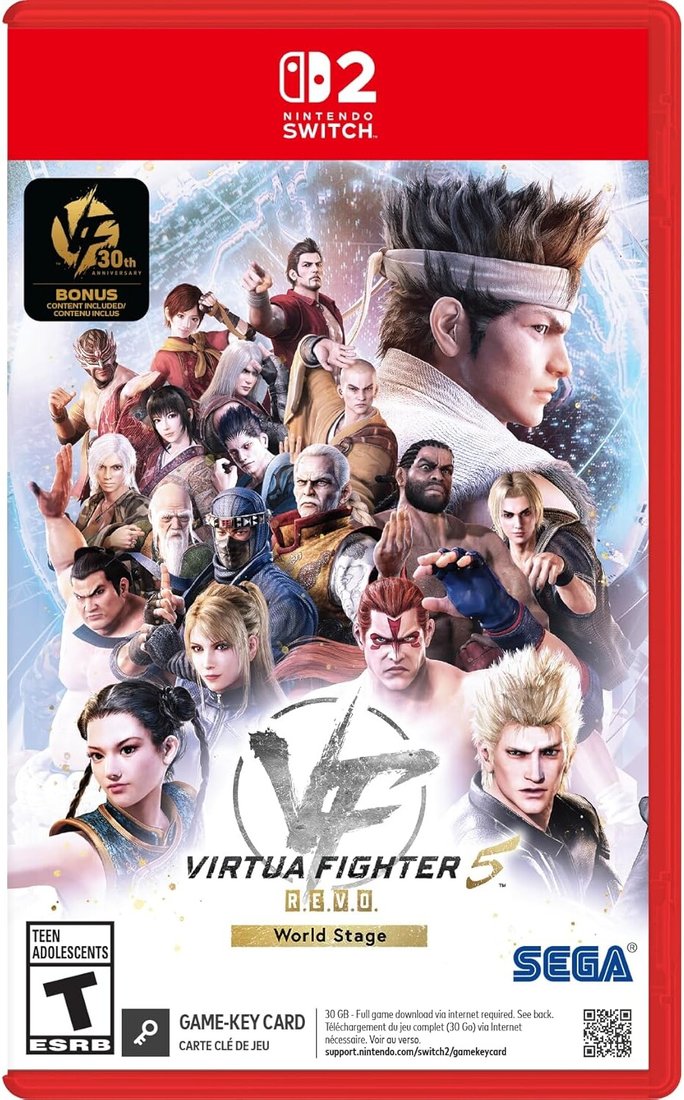 Virtua Fighter 5 R.E.V.O. World Stage: 30th Anniversary Edition для Nintendo Switch 2