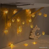 Новогодняя гирлянда Luazon Нить 20 LED 4м (теплый белый) 2388649