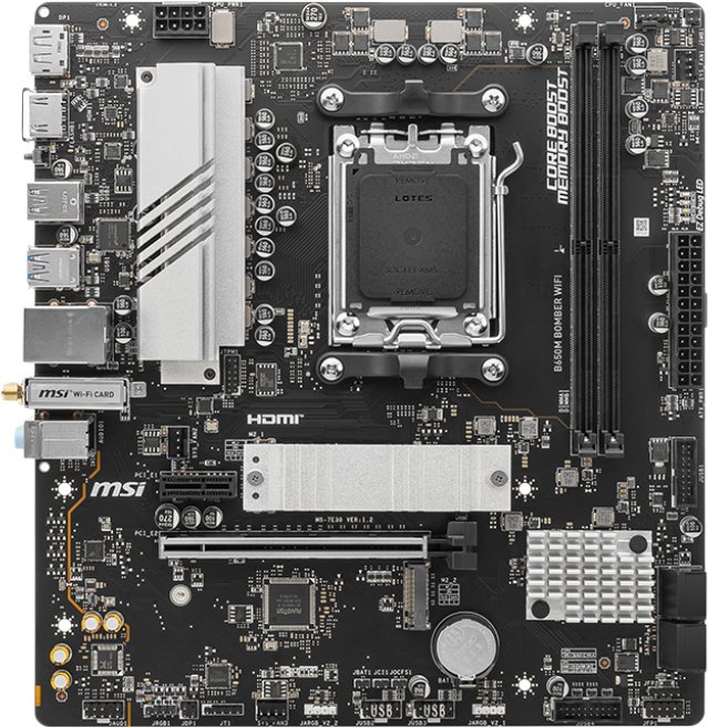 

Материнская плата MSI B650M Bomber WiFi