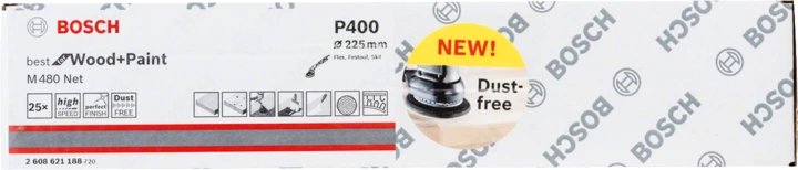 

Набор шлифлистов Bosch M480 Best Wood and Paint 2608621188