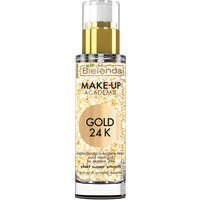 Основа под макияж Bielenda MAKE-UP ACADEMIE GOLD 24K Разглаживающая и успокаивающая 30 мл