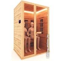 Инфракрасная сауна Шингарёв и Ко Прямая 2-местная