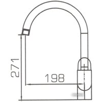 Смеситель Bravat Pure F7105161C
