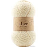 Пряжа для вязания Alize Wooltime 01 100 г 200 м (кремовый)