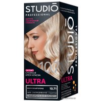 Крем-краска для волос Studio Professional ULTRA 10.71 Жемчужный блонд