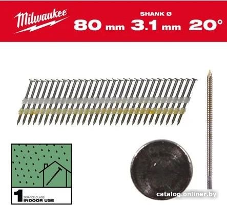 

Гвозди для пистолета Milwaukee 4932492589 (1750 шт)