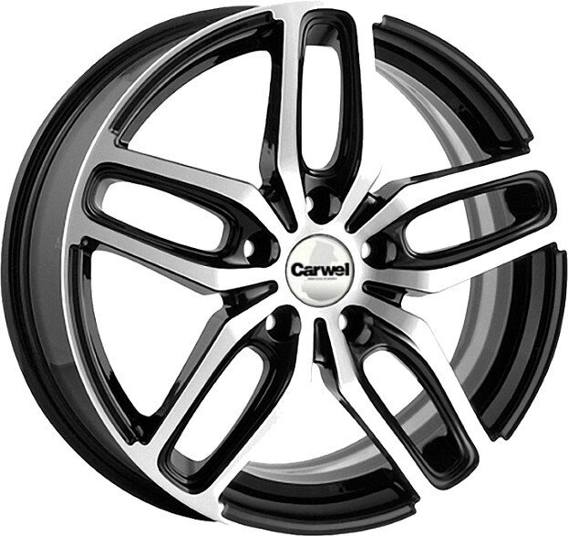 Литые диски Carwel Виви 199 17x6.5 4x100мм DIA 60.1мм ET 43мм AB