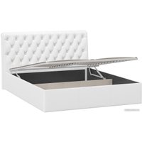 Кровать Трия Скарлет универсальная тип 1 с ПМ 160x200 (кожзам белый)