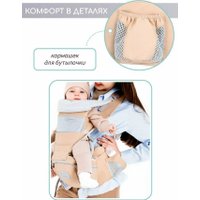Рюкзак-переноска Amarobaby Carry AB22-30CARRY/09 (черный)