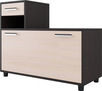 Тумба для обуви SV-Мебель Прихожая №2 обувница (дуб венге/дуб млечный)