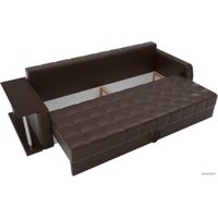 Диван Лига диванов Атлантида 102239 (экокожа, коричневый)