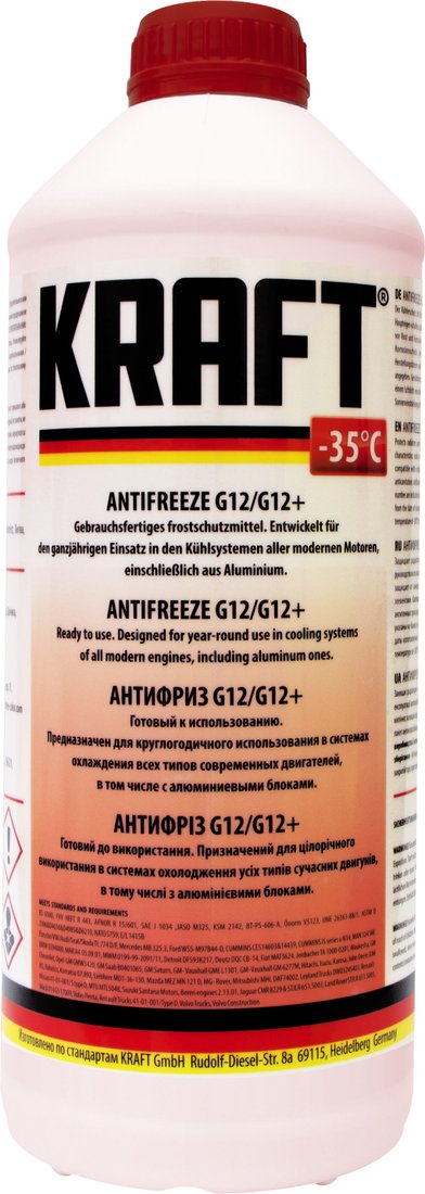 

Антифриз KRAFT KF109 1.5л