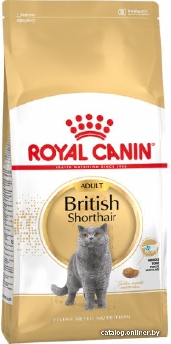 Сухой корм для кошек Royal Canin British Shorthair Adult (для взрослых Британских короткошерстных) 400 г