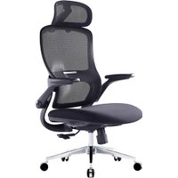 Офисное кресло SitUp Sity Black Chrome (сетка Black/Black)