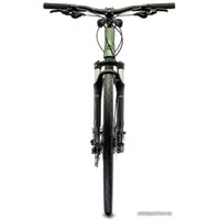 Велосипед Merida Crossway 300 L 2021 (матовый зеленый/темно-зеленый)