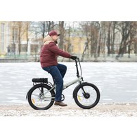 Электровелосипед Shulz E-Easy Fat (светло-серый)