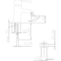 Смеситель Armatura Diament 4107-011-00